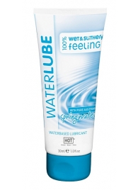 Гель-смазка на основе чистой родниковой воды WaterLube - 30 мл. - HOT - купить с доставкой в Химках