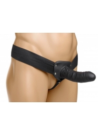 Полый страпон Erection Assist - 15,2 см. - XR Brands - купить с доставкой в Химках