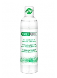 Гель-смазка 2-в-1 MASSAGE   LUBRICANT ALOE VERA - 300 мл. - Waterglide - купить с доставкой в Химках