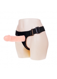Телесный фаллоимитатор на трусиках Jessica Strap-On - 15,5 см. - Baile - купить с доставкой в Химках