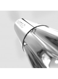 Серебристая перезаряжаемая вибропуля Bathmate Vibrating Bullet Vibe Chrome - Bathmate