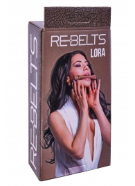 Кляп-трензель Lora с металлическими кольцами - Rebelts - купить с доставкой в Химках