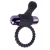 Черное эрекционное виброкольцо Vibrating Silicone Super Ring - Pipedream - в Химках купить с доставкой