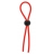 Красное эрекционное лассо с одной бусиной-утяжкой STRETCHY THIN LASSO - Dream Toys - в Химках купить с доставкой
