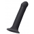 Черный фаллос на присоске Silicone Bendable Dildo XL - 20 см. - Strap-on-me - купить с доставкой в Химках