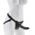 Чёрный с золотом женский страпон Designer Strap-On - Pipedream - купить с доставкой в Химках