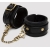 Черные оковы на ноги Bound to You Faux Leather Ankle Cuffs - Fifty Shades of Grey - купить с доставкой в Химках