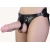 Гигантский фаллоимитатор на присоске в комплекте с трусиками - 26 см. - LOVETOY (А-Полимер) - купить с доставкой в Химках