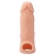 Телесная насадка EXTENDER WITH BALL STRAP 5.5 - 14 см. - Dream Toys - в Химках купить с доставкой