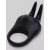 Черное эрекционное виброкольцо Sensation Rechargeable Vibrating Rabbit Love Ring - Fifty Shades of Grey - в Химках купить с доставкой
