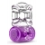 Фиолетовое эрекционное виброкольцо One Night Stand Vibrating C-Ring - Blush Novelties - в Химках купить с доставкой