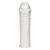 Текстурированная насадка на пенис Clear Textured Penis Enhancing Sleeve Extension - 16,5 см. - BlueLine - в Химках купить с доставкой