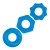 Комплект из трех голубых колец для эрекции 3-Pack Nuts   Bolts Stretch Cock Ring Set - BlueLine - в Химках купить с доставкой