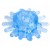 Голубая гелевая насадка с шипиками - Toyfa Basic - в Химках купить с доставкой