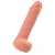 Телесная удлиняющая фаллическая насадка - 16 см. - ToyFa - в Химках купить с доставкой