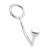 Кольцо на пенис с анальным стимулятором Stainless Steel Anal Hook   Cock Ring - BlueLine - в Химках купить с доставкой