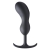 Черный массажер простаты с утяжелителями Premium Silicone Weighted Prostate Plug XL - 20,8 см. - XR Brands - в Химках купить с доставкой