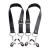 Ремни с зажимами для половых губ Spread Labia Spreader Straps with Clamps - XR Brands - купить с доставкой в Химках
