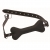 Черный кляп в форме косточки Hound Adjustable Dog Bone Gag - XR Brands - купить с доставкой в Химках