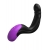 Черно-фиолетовый вибромассажёр простаты Hyper-Pulse P-Spot Massager - Pipedream - в Химках купить с доставкой