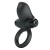 Черное эрекционное кольцо с вибрацией Adrien - Baile - в Химках купить с доставкой
