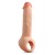 Телесная насадка-удлинитель Thrive 8.75 Inch Realistic Penis Extender Sleeve - 22,2 см. - Blush Novelties - в Химках купить с доставкой