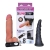 Страпон с 2 насадками и вибрацией UniStrap - 20 и 18 см. - LOVETOY (А-Полимер) - купить с доставкой в Химках