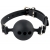 Силиконовый кляп-шар с отверстиями для дыхания Silicone Breathable Ball Gag Small - Pipedream - купить с доставкой в Химках