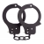 Чёрные наручники из листового металла BONDX METAL CUFFS BLACK - Dream Toys - купить с доставкой в Химках