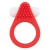 Красное эрекционное кольцо LIT-UP SILICONE STIMU RING 1 RED - Dream Toys - в Химках купить с доставкой