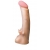 Телесная насадка REAL Standard с усиками на основании - 19 см. - LOVETOY (А-Полимер) - купить с доставкой в Химках