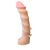Насадка REAL Standard со спиралевидным узором - 19 см. - LOVETOY (А-Полимер) - купить с доставкой в Химках