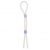 Прозрачное эрекционное кольцо-лассо SILICONE LASSO COCK RING DUAL BEADS - NMC - в Химках купить с доставкой