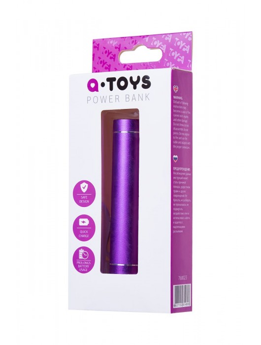 Портативное зарядное устройство A-toys 2400 mAh microUSB - A-toys - купить с доставкой в Химках