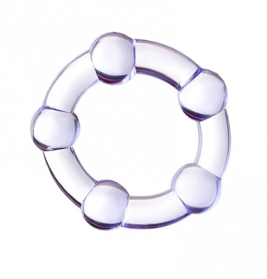 Фиолетовое эрекционное кольцо A-Toys - A-toys - в Химках купить с доставкой