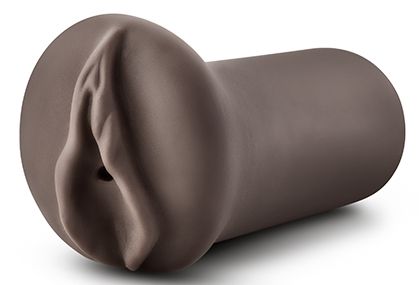 Коричневый мастубратор-вагина Nicole s Kitty - Blush Novelties - в Химках купить с доставкой
