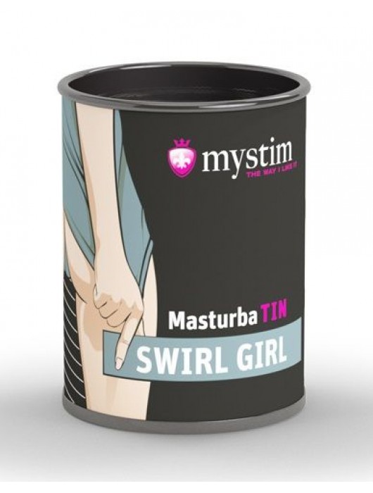 Компактный мастурбатор MasturbaTIN Swirl Girl - MyStim - в Химках купить с доставкой