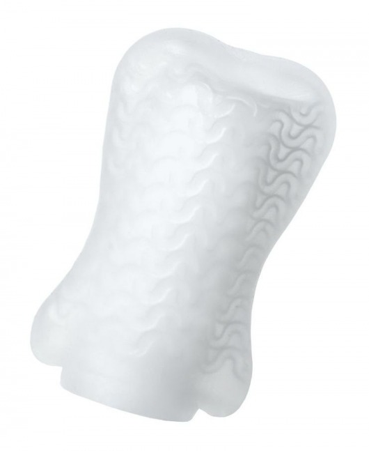 Белый мастурбатор A-Toys Pocket Wavy - A-toys - в Химках купить с доставкой