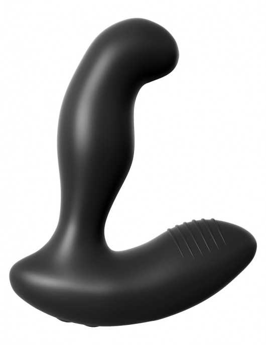 Черный массажер простаты Electro Stim Prostate Vibe с электростимуляцией - 13,3 см. - Pipedream - купить с доставкой в Химках
