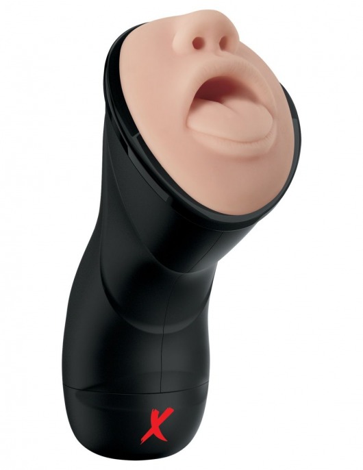 Мастурбатор-ротик Deep Throat Vibrating Stroker - Pipedream - в Химках купить с доставкой