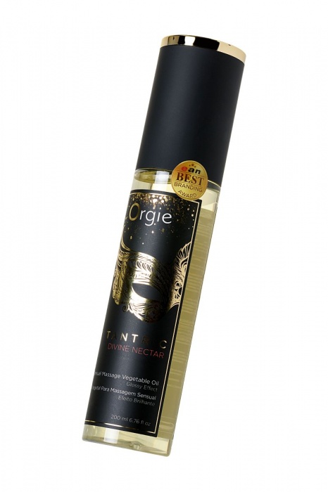 Растительное массажное масло Orgie Tantric Divine Nectar - 200 мл. - ORGIE - купить с доставкой в Химках