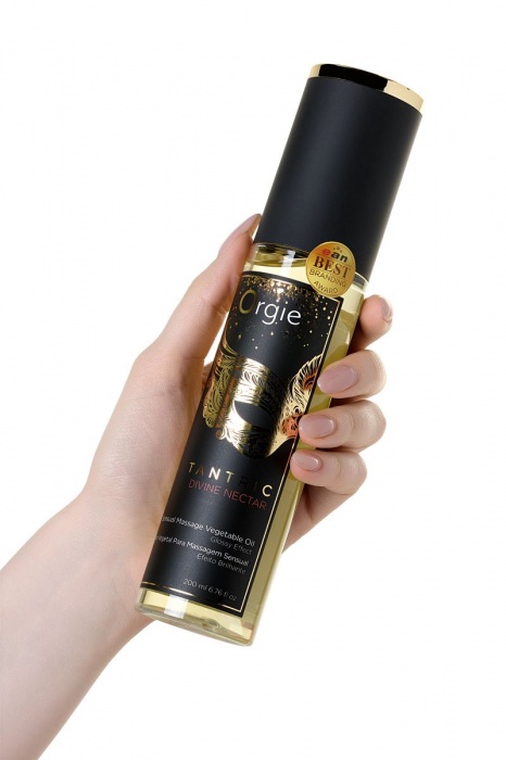 Растительное массажное масло Orgie Tantric Divine Nectar - 200 мл. - ORGIE - купить с доставкой в Химках