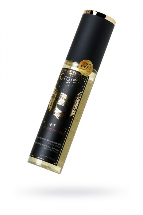 Растительное массажное масло Orgie Tantric Divine Nectar - 200 мл. - ORGIE - купить с доставкой в Химках