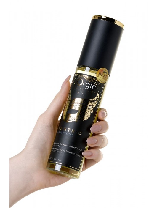 Растительное массажное масло Orgie Tantric Love Ritual - 200 мл. - ORGIE - купить с доставкой в Химках