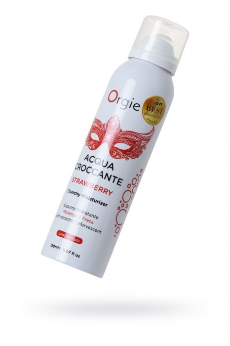 Шипучая увлажняющая пена для чувственного массажа Orgie Acqua Croccante - 150 мл. - ORGIE - купить с доставкой в Химках