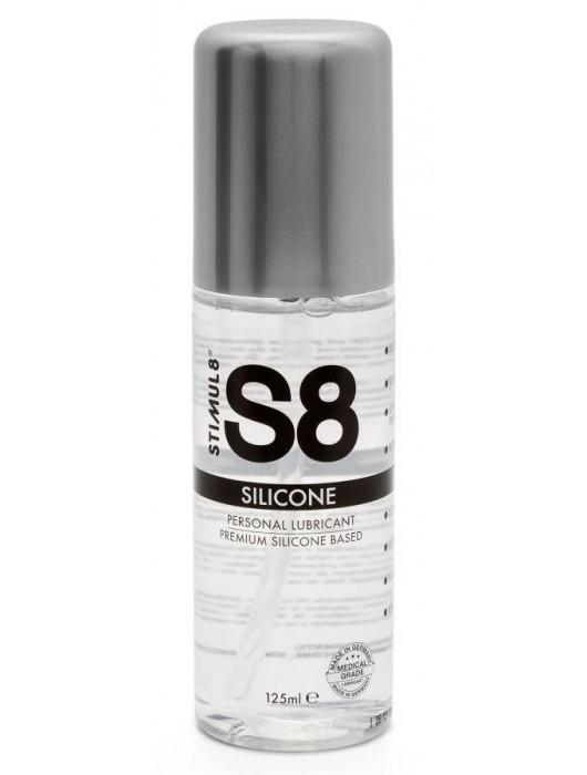 Лубрикант на силиконовой основе S8 Premium Silicone - 125 мл. - Stimul8 - купить с доставкой в Химках