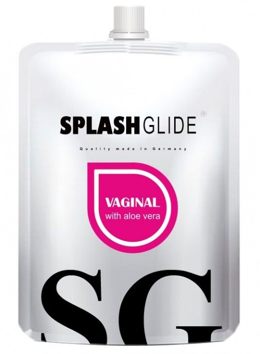 Ухаживающий лубрикант на водной основе Splashglide Vaginal With Aloe Vera - 100 мл. - Splashglide - купить с доставкой в Химках