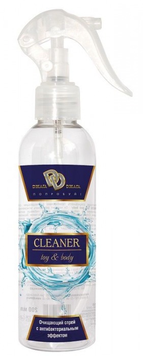 Очищающий спрей CLEANER toy and body - 200 мл. - БиоМед - купить с доставкой в Химках
