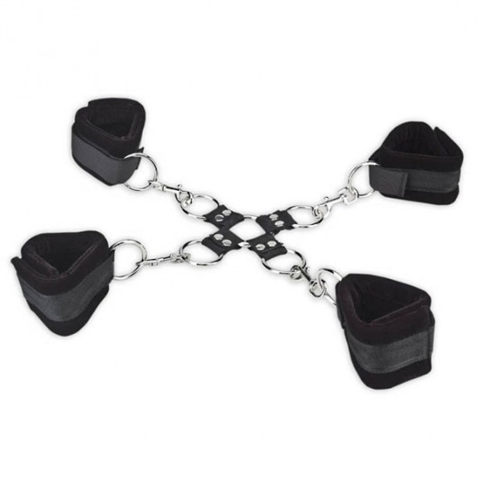 Комплект для сковывания из 5 предметов - Lux Fetish - купить с доставкой в Химках
