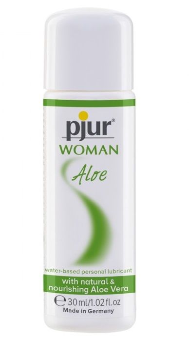 Лубрикант на водной основе pjur WOMAN Aloe - 30 мл. - Pjur - купить с доставкой в Химках